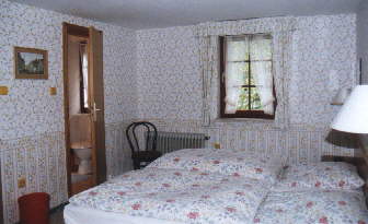 Blick in ein Doppelzimmer